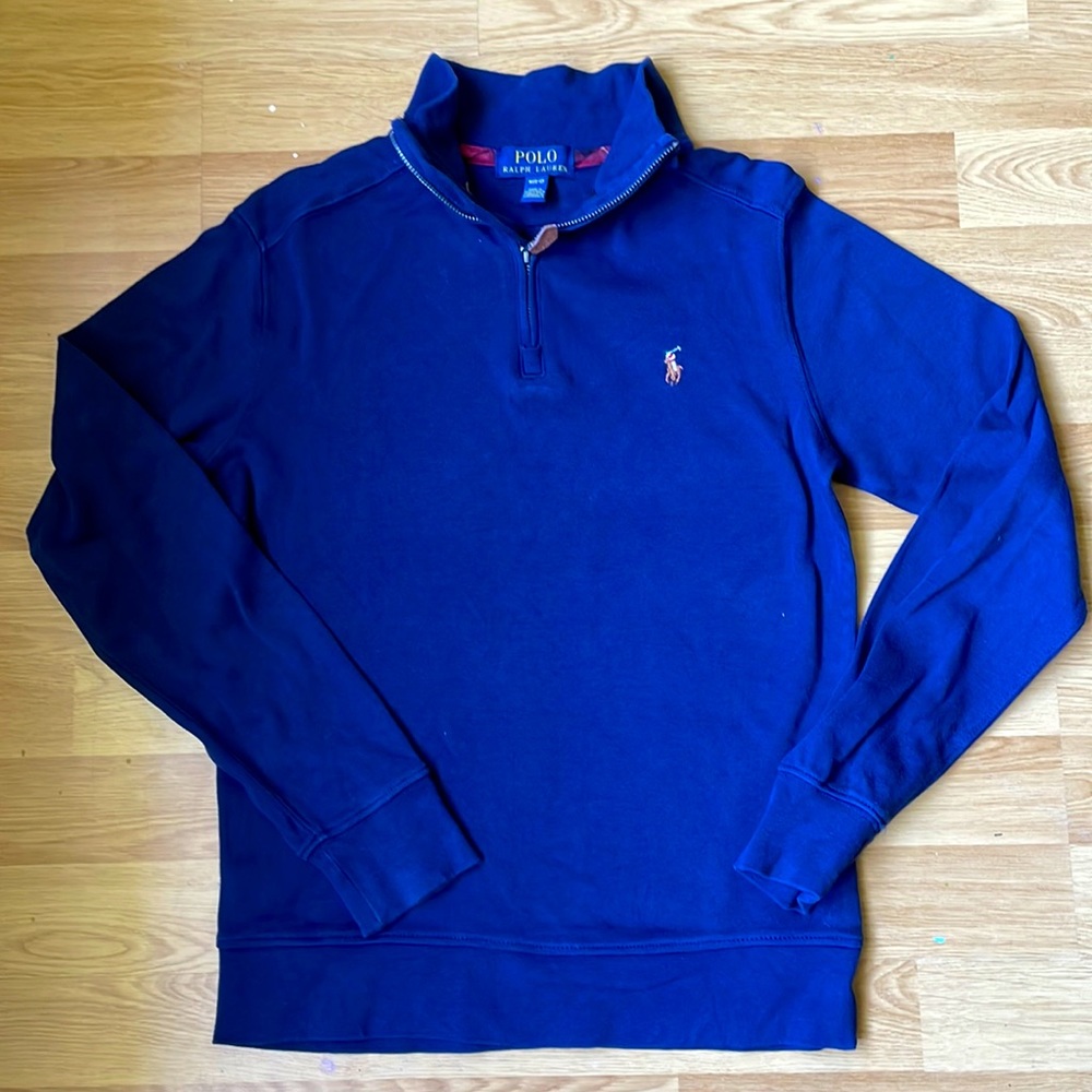 RL polo sweater size 10-12
